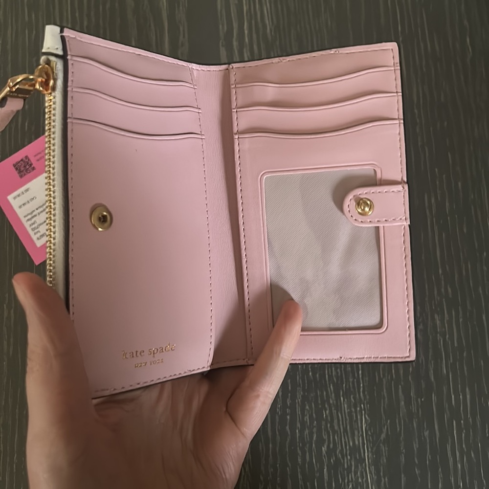 NWT Kate Spade Lucy Leopard Wallet - Picture 3 of 8